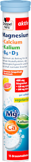 Magnesium Calcium Kalium + Vitamine B6 + D3 15 St Doppelherz