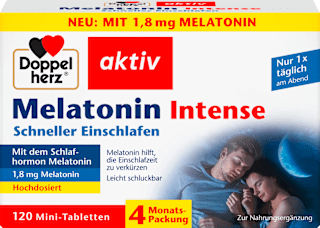 Melatonin Intense Mini-Tabletten 120 St Doppelherz