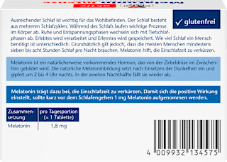 Melatonin Intense Mini-Tabletten 120 St Doppelherz