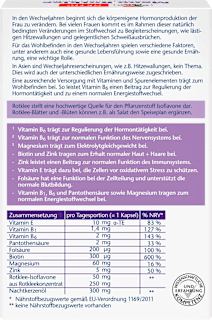 Meno Rotklee + Nachtkerzenöl + Biotin Kapseln 30 St Doppelherz