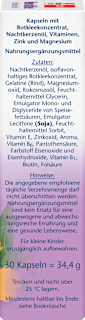 Meno Rotklee + Nachtkerzenöl + Biotin Kapseln 30 St Doppelherz