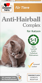 Nahrungsergänzung Katze, Anti Hairball Complex (25 Stück) Doppelherz