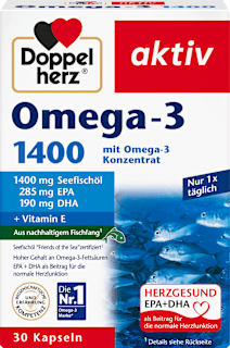 Omega-3 1400 Kapseln 30 St Doppelherz