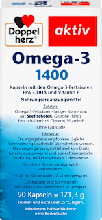 Omega-3 1400 Kapseln 90 St Doppelherz