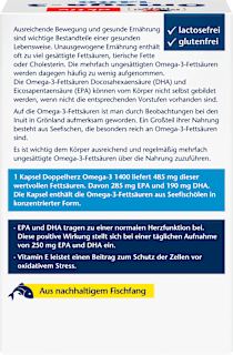 Omega-3 1400 Kapseln 90 St Doppelherz