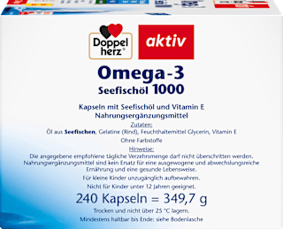 Omega-3 Seefischöl 1000, Kapseln Doppelherz
