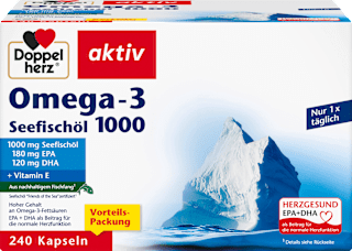 Omega-3 Seefischöl 1000, Kapseln Doppelherz