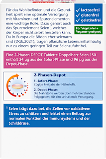 Selen 150 Depot-Tabletten 45 St Doppelherz