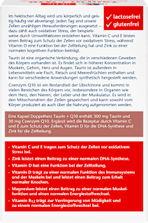 Taurin + Q10 Kapseln 30 St Doppelherz
