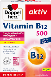 Vitamin B12 500µg Mini Tabletten 30St Doppelherz