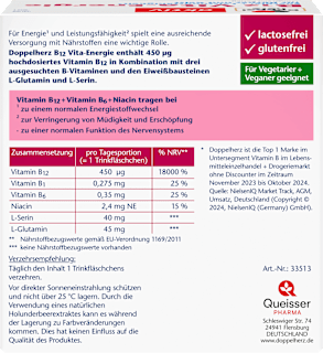Vitamin B12 Vita-Energie Ampullen 30 St  Doppelherz