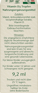 Vitamin D3 2000 I.E. Tropfen Doppelherz