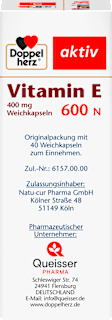Vitamin E 600N Kapseln Doppelherz