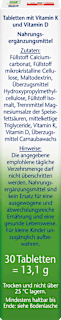 Vitamin K2 + D3 2500 I.E. Tabletten 30 St Doppelherz