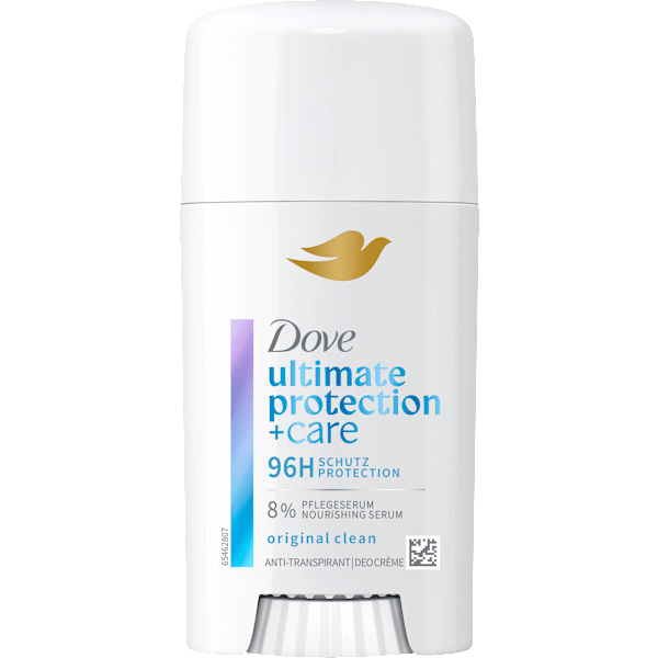 Antitranspirant Deocreme ultimate protection +care original clean Dove