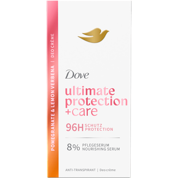Antitranspirant Deocreme ultimate protection +care pomegranate & lemon verbena Dove