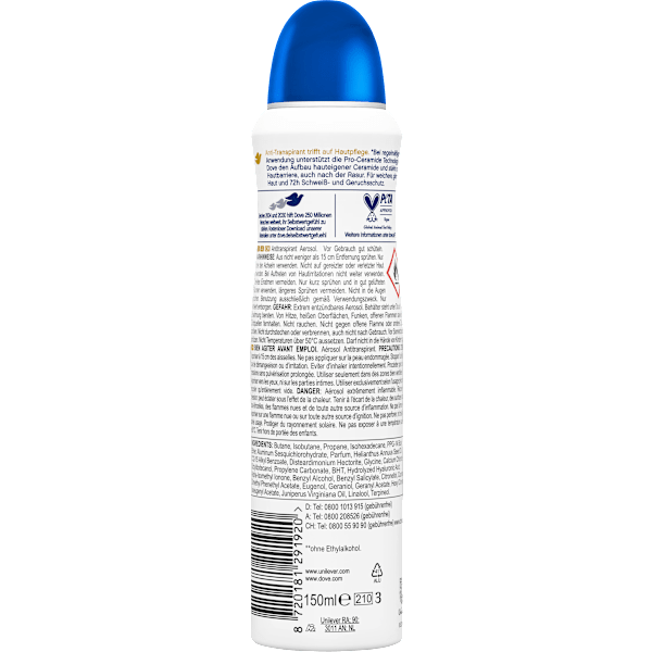 Antitranspirant Deospray Advanced Care Original Dove