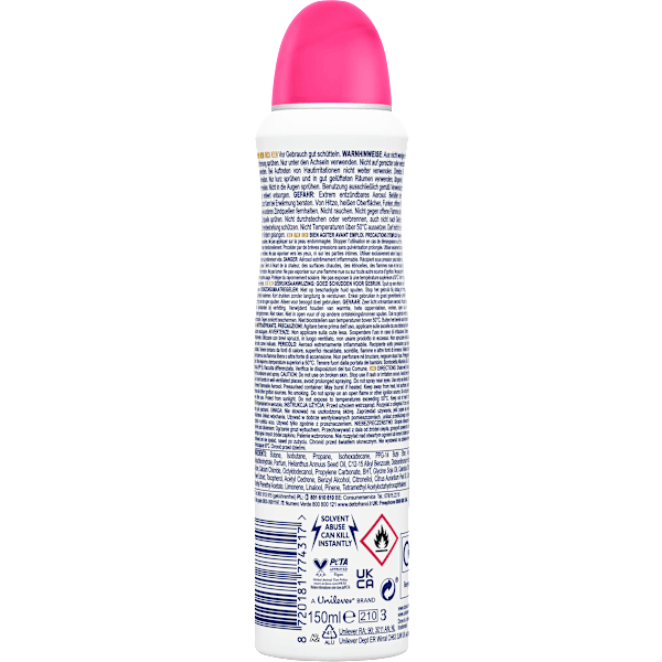 Antitranspirant Deospray Advanced Care winter berry swirl Dove