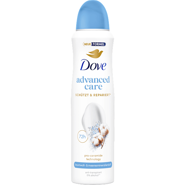 Antitranspirant Deospray Baumwoll- & Meeresmineralienduft Dove