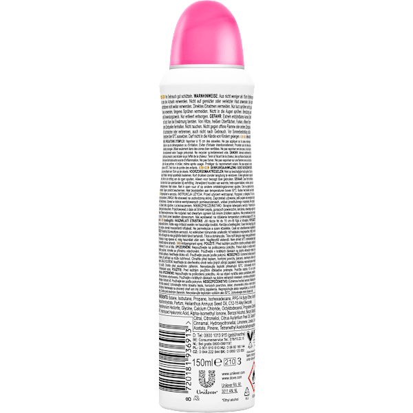 Antitranspirant Deospray sakura summer Matcha & Cherry Blossom Scent Dove