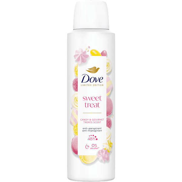 Antitranspirant Deospray Sweet Treat Candy & Gourmet Treats Scent Dove