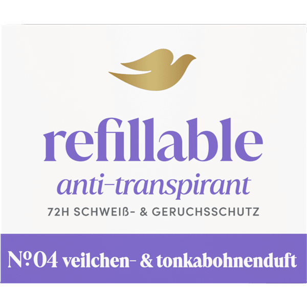 Antitranspirant Deostick Veilchen- & Tonkabohnenduft, Nachfüllpack Dove