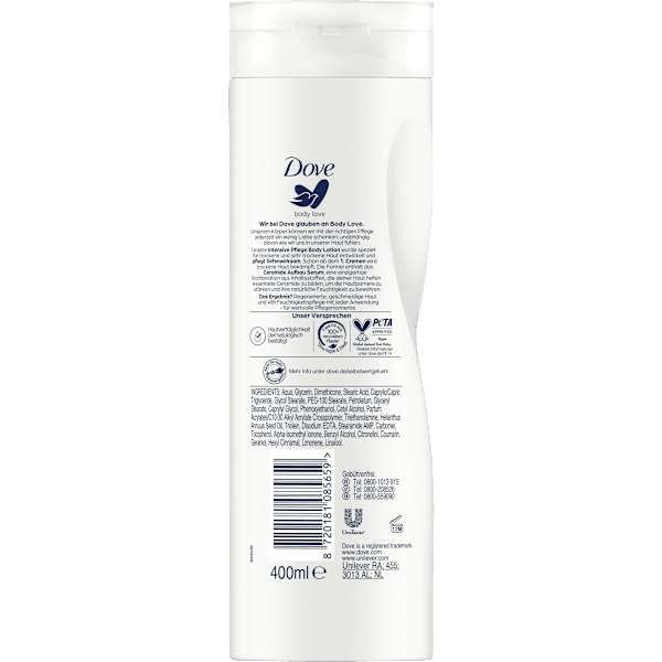 Bodylotion body love intensive Pflege Dove