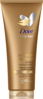 Bodylotion Tanning Medium to Dark Dove