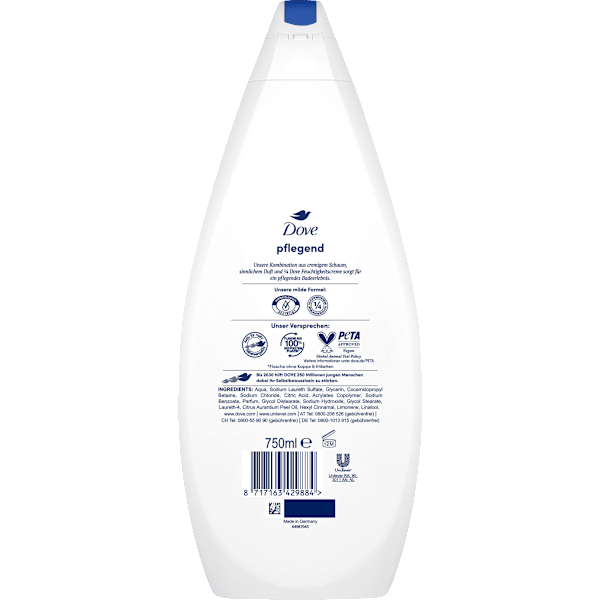 Cremebad Reichhaltige Pflege Original Dove