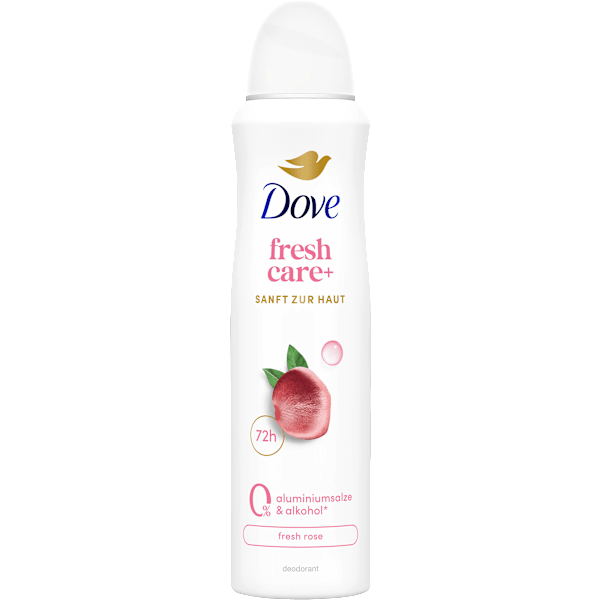 Deospray fresh+care  rose Dove