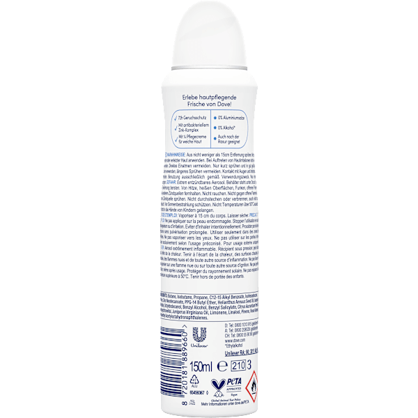 Deospray fresh original Dove