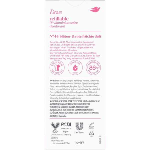 Deostick Blüten- & rote Früchteduft Dove