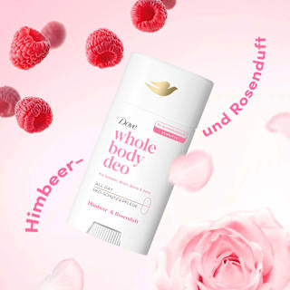 Deostick Whole Body Deo Himbeer- & Rosenduft Dove