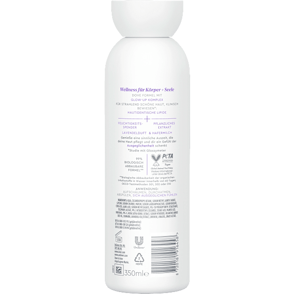 Duschgel body+mind Lavendel & Hafermilch Dove