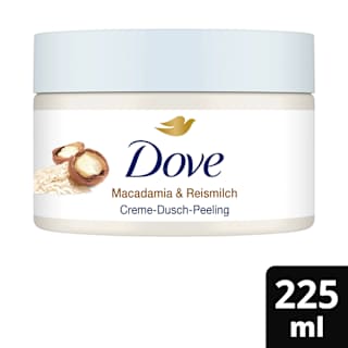 Körperpeeling Macadamia & Reismilch Dove