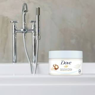 Körperpeeling Macadamia & Reismilch Dove