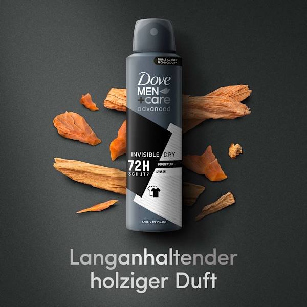Antitranspirant Deospray Advanced Invisible Dry  Dove MEN+CARE