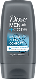 Duschgel Clean Comfort, Reisegröße Dove MEN+CARE