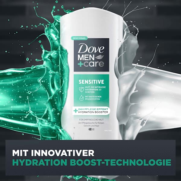 Pflegedusche Sensitive 3in1 Dove MEN+CARE