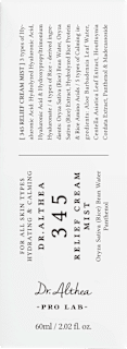 Gesichtscreme 345 Relief Cream Mist  Dr. Althea