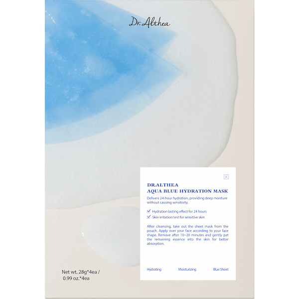 Gesichtsmaske Aqua Blue Hydration Dr. Althea