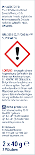 Wäsche Weiß super im Beutel  Dr. Beckmann