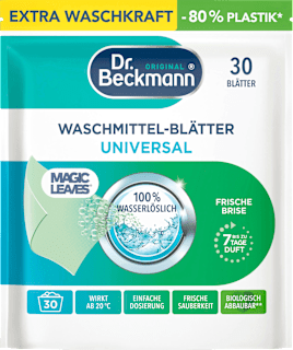 Waschmittel Blätter Vollwaschmittel universal  Dr. Beckmann