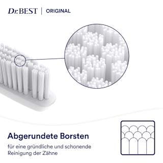 Zahnbürste Basic Original mittel (2+1 Gratis) Dr. BEST