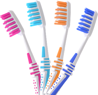 Zahnbürste Clean Hoch-Tief hart Dr. BEST