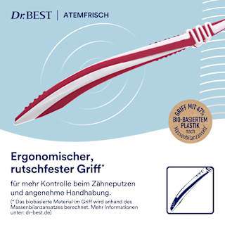 Zahnbürste Clean Pro Atemfrisch mittel Dr. BEST