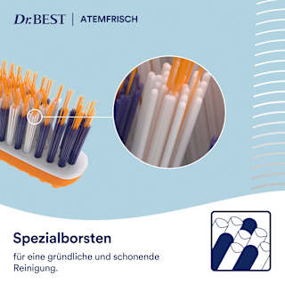 Zahnbürste Clean Pro Atemfrisch mittel Dr. BEST
