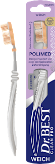 Zahnbürste Clean Pro Polimed weich Dr. BEST
