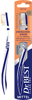 Zahnbürste Clean Pro Zwischenzahn mittel Dr. BEST