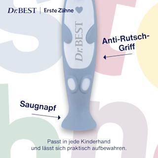 Zahnbürste Kinder Erste Zähne, 0-2 Jahren Dr. BEST